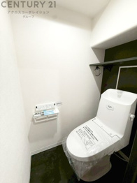 温水洗浄便座付トイレは温水洗浄機能により、暖かい水でおしりを洗浄することができ、冷たい水を使う従来の便座に比べ、温水洗浄機能で暖かいトイレを提供し、快適な使用を可能にします。