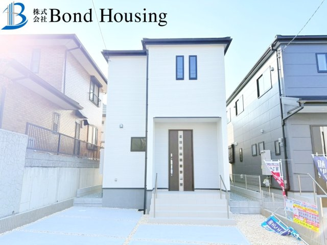小中学校徒歩10分圏内・長期優良住宅　学園東町　全2棟　2号棟の外観
