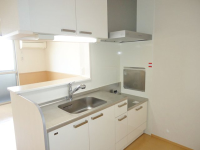 【キッチン】 | あけぼの６番館やまさ B棟 | カウンターキッチン