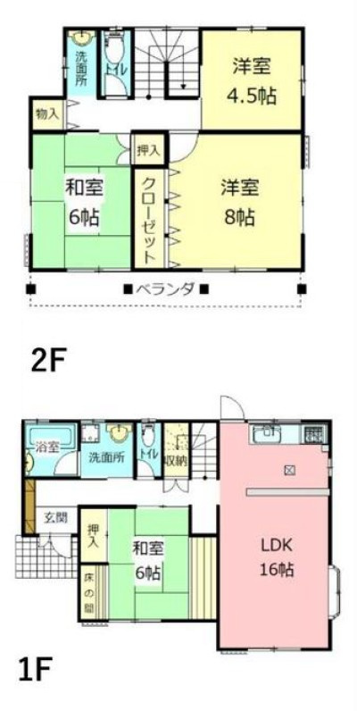【中古戸建】本庄市小島南3丁目の間取り|■間取り図｜183.99（約55.66坪）　建物面積：106.81（約32.31坪）