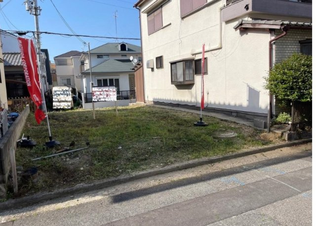 堺市西区草部　建築条件付き売土地の外観