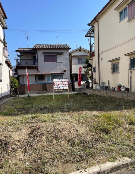 堺市西区草部　建築条件付き売土地の外観