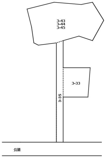高浜市青木町売土地の土地図