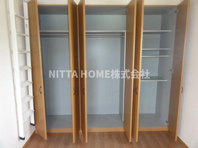 ロワールコートの収納|大きなクローゼットが付いています☆