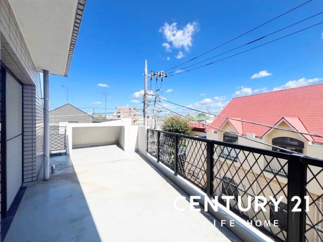 【バルコニー】 | プランドール宿河原 | バルコニーからの眺めを楽しみながら食事をしませんか