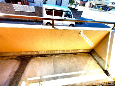 【バルコニー】 | レジデンスイマイⅡ | お洗濯にも便利なバルコニー付き