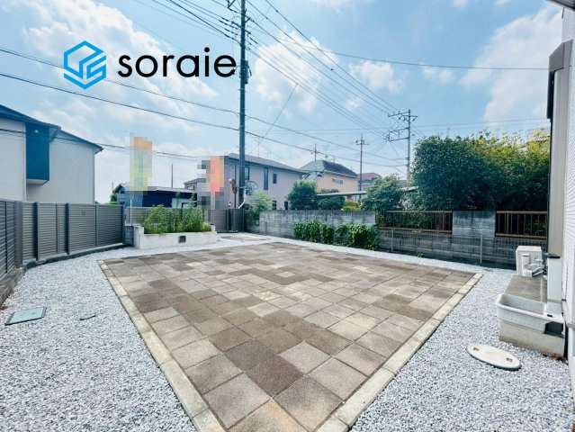 川越市小堤　中古住宅の庭