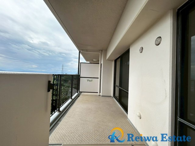 オクトス湘南茅ヶ崎グランドヒルのバルコニー