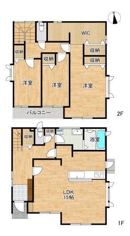 仙台市青葉区北根1丁目の間取り