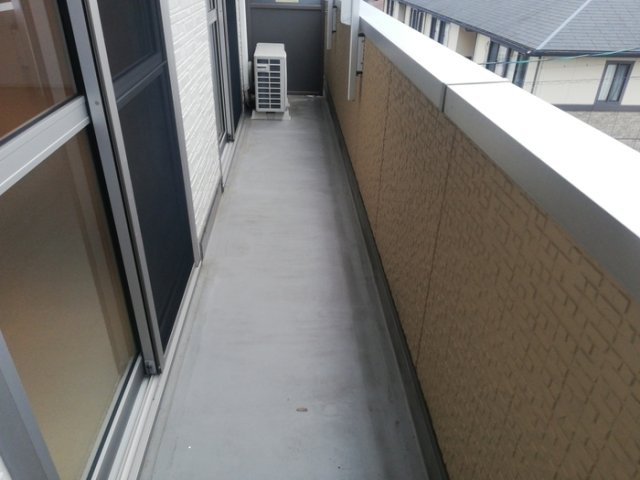 グラン・ドミール古賀 B棟のバルコニー|陽当たり良好なバルコニーです♪
