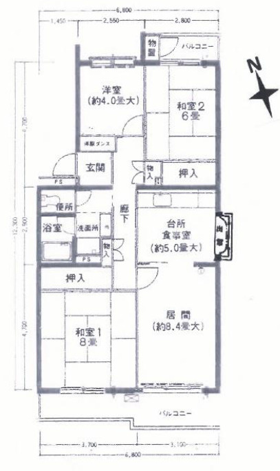 東大路高野第二住宅9号棟