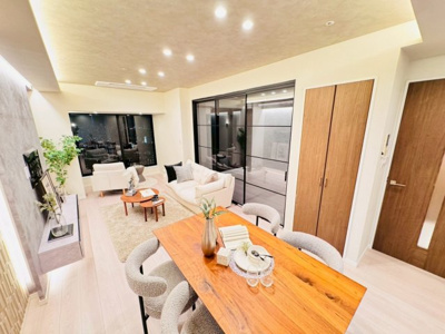 【居間・リビング】 | シティタワーズ豊洲ザ・ツインサウスタワー | リビングです