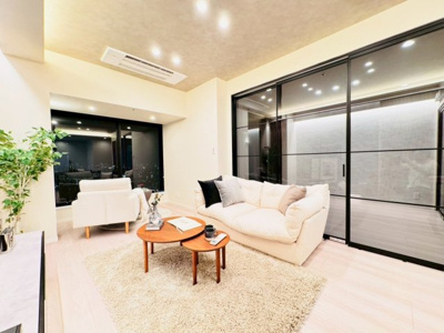 【居間・リビング】 | シティタワーズ豊洲ザ・ツインサウスタワー | 使いやすい居間です