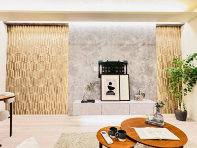 【居間・リビング】 | シティタワーズ豊洲ザ・ツインサウスタワー | おしゃれな居間です