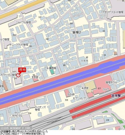 【地図】 | ガラ・シティ笹塚