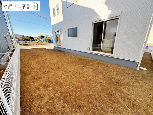 【庭】 | Livele Garden.S寄居町露梨子　新築住宅 | ≪5号棟≫
現地(2025年12月撮影)