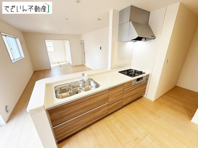 【キッチン】 | Livele Garden.S寄居町露梨子　新築住宅 | ≪5号棟≫
現地(2025年12月撮影)