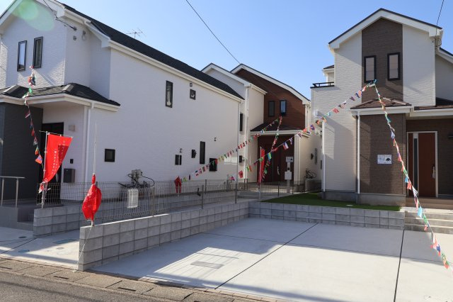 《仲介手数料無料》上尾市中分１丁目27-6(B号棟)新築一戸建てハートフルタウン