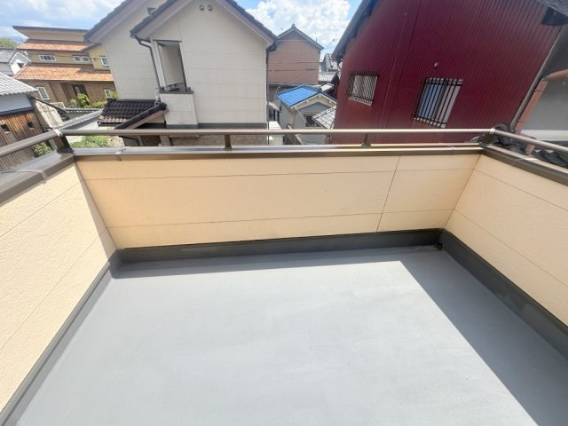 三宅町戸建のバルコニー