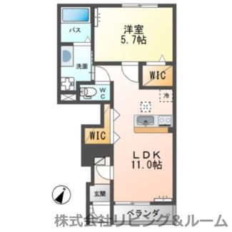 【間取り】 | コンフォール　Ｋ