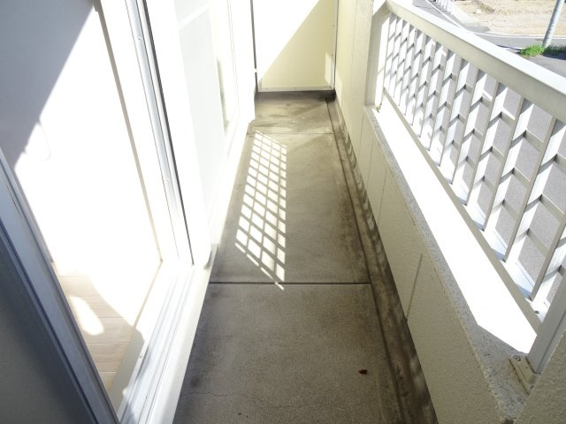 アメニティパークAのバルコニー