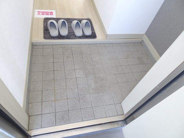 アメニティパークAの玄関