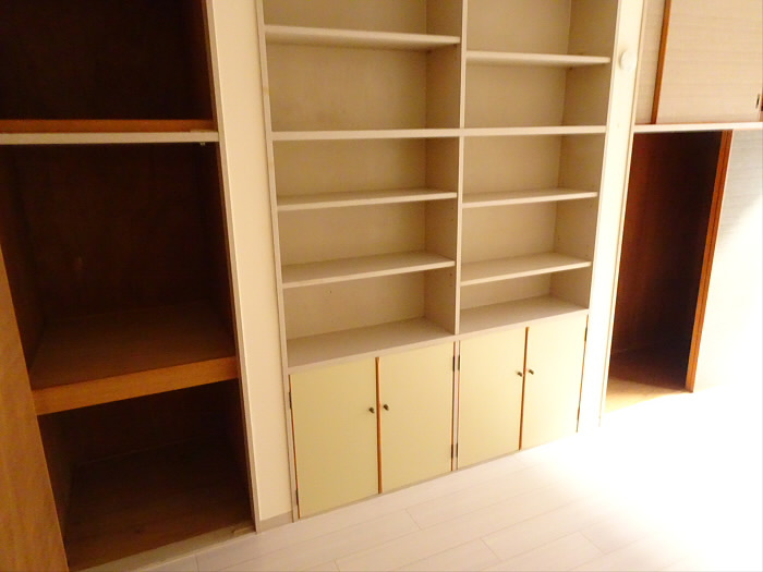 コーポパストラールの収納