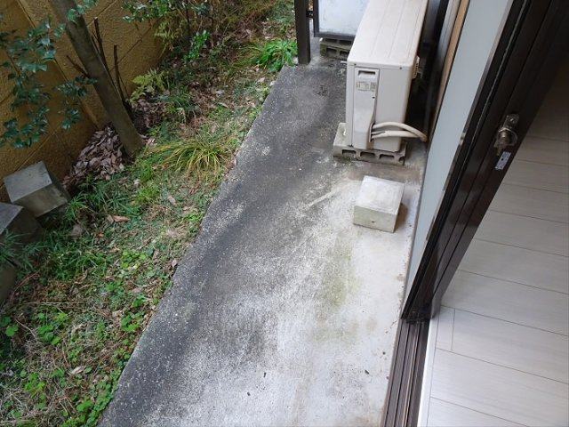 コーポパストラールのバルコニー