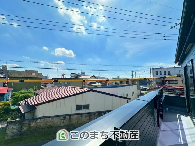ハートフルタウン宇都宮市上戸祭町2期　A号棟の展望|近隣に高い建物がないので、日差しもしっかりと確保できます。
