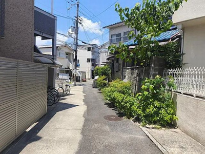 【前面道路含む現地写真】 | 山科区厨子奥矢倉町　中古戸建