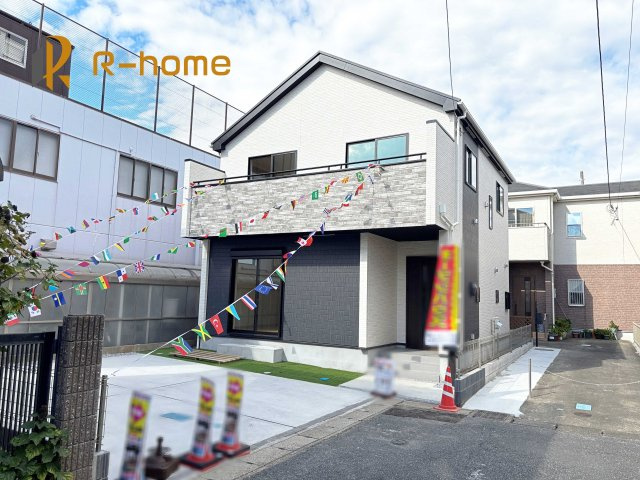 流山市西平井　新築戸建て　A号棟の外観|ご予約を頂ければ、『平日』はもちろん『早朝』や『夜間』もご見学可能です♪お気軽にお申し付けください♪