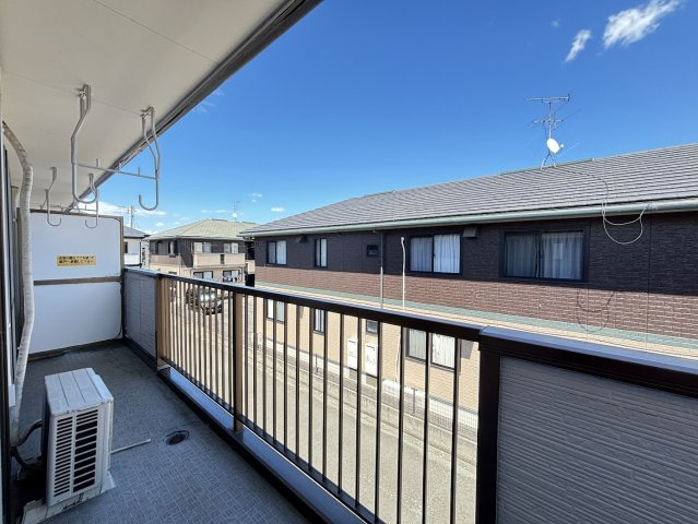 シャルマン野口　A棟のバルコニー