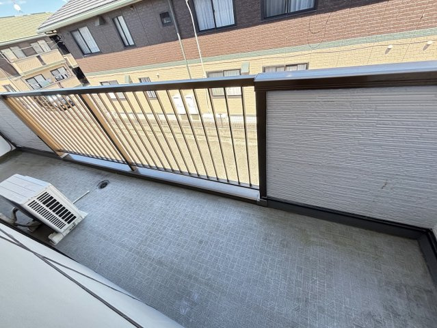 シャルマン野口　A棟のバルコニー