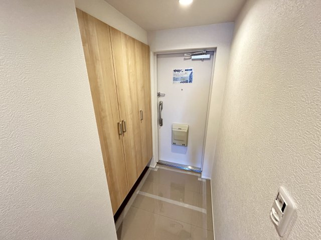 朝霧パーク・ホームズの玄関