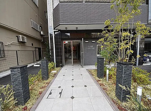 大阪市東淀川区東中島2丁目　１Ｋ　オーナーチェンジ物件のエントランス