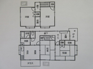 【間取り】 | 滝山771借家