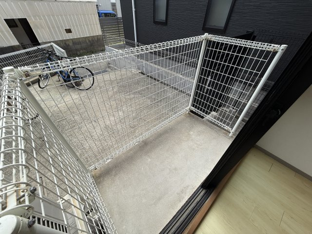 クインズ・コート豊島のバルコニー