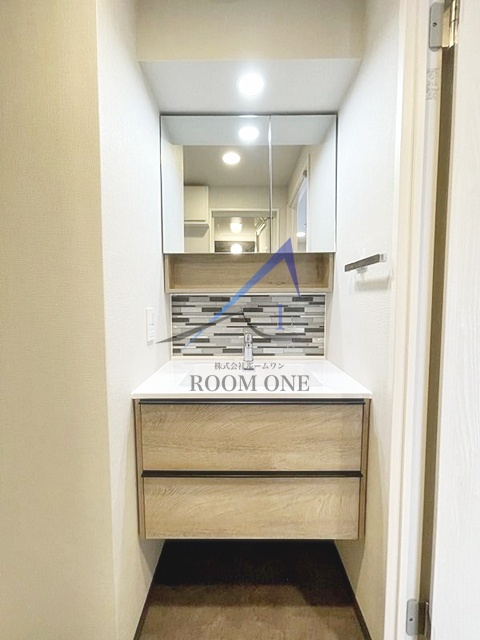 RELUXIA清澄白河の洗面所|洗面台です。