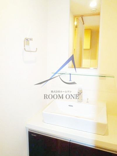 フュージョナル本所アーリアの洗面所|洗面台です。