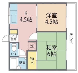 【間取り】 | レピュートM