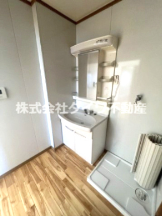 リバーサイドマンションの洗面所