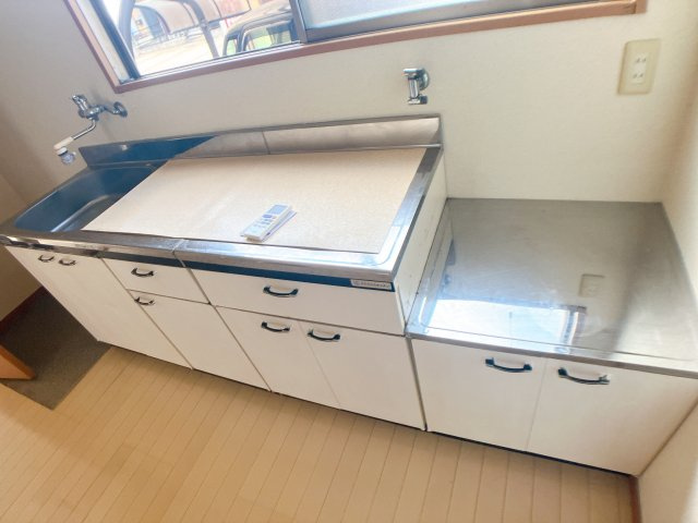 岩滑借家Bの収納