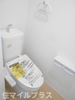 【トイレ】 | 本宮市青田新築一戸建て11棟 | 清潔感のあるトイレです