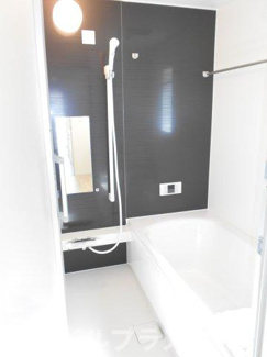 【浴室】 | 本宮市青田新築一戸建て11棟 | 落ち着いた空間のお風呂です