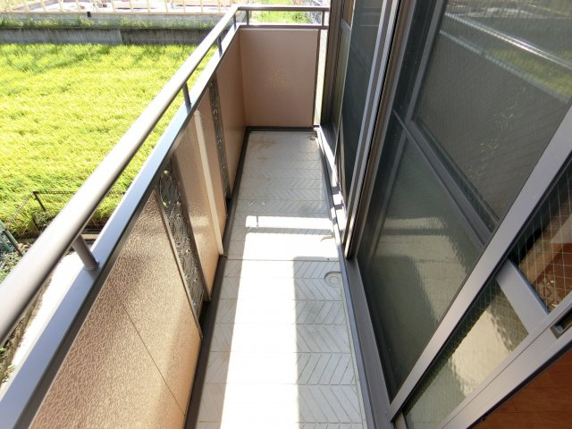 Green Garden in GUMINOKI　Ａ棟のバルコニー