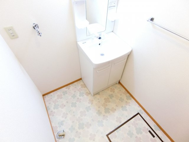 Green Garden in GUMINOKI　Ａ棟の洗面所