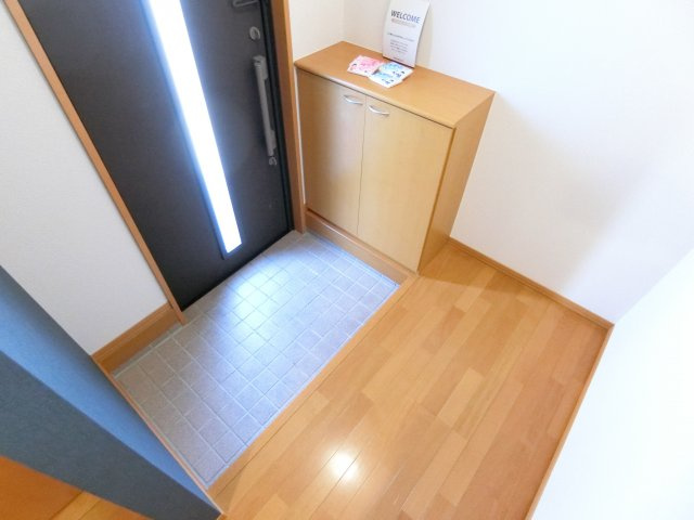 Green Garden in GUMINOKI　Ａ棟の玄関