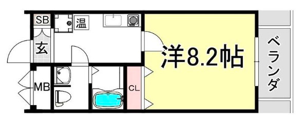 【間取り】 | ダイドーメゾン神戸元町