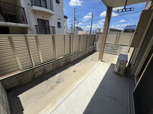 メゾン・ド・ボヌールのバルコニー