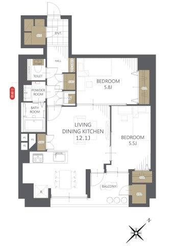 サン市川ハイツの画像